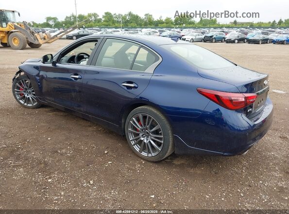 JN1FV7DR1PM590180 2023 INFINITI Q50 Синий Задняя левая четверть