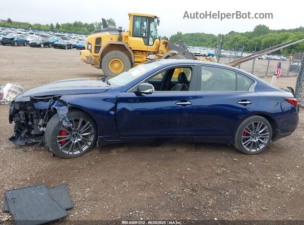 JN1FV7DR1PM590180 2023 INFINITI Q50 Синий Панорамный вид салона 360°