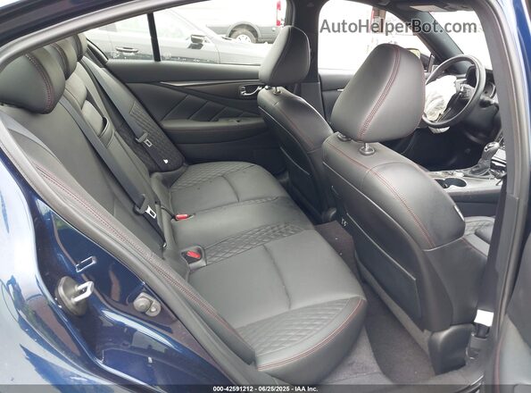 JN1FV7DR1PM590180 2023 INFINITI Q50 Синий Вид наклейки с VIN-кодом