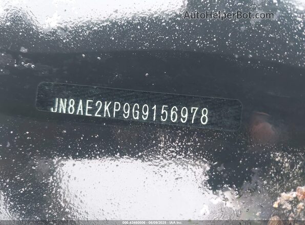 JN8AE2KP9G9156978 2016 NISSAN QUEST Black 