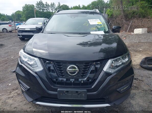 JN8AT2MVXJW346315 2018 NISSAN ROGUE Black Widok zestawu wskaźników