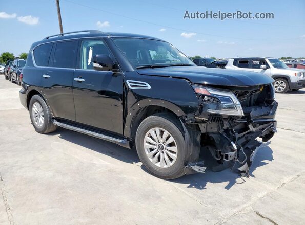JN8AY2AC6P9180158 2023 NISSAN ARMADA Black Առջևի աջ