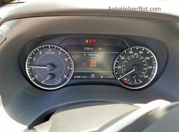JN8AY2AC6P9180158 2023 NISSAN ARMADA Black Սարքավորումների վահանակի տեսք