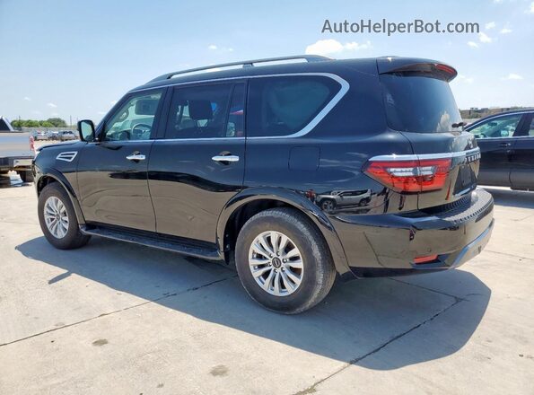 JN8AY2AC6P9180158 2023 NISSAN ARMADA Black Հետևի ձախ