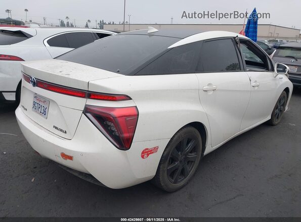 JTDBVRBD4HA002984 2017 TOYOTA MIRAI Белый Задняя правая четверть