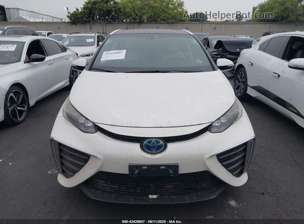 JTDBVRBD4HA002984 2017 TOYOTA MIRAI Белый Вид задней части салона