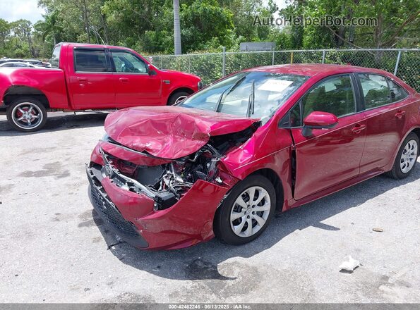 JTDEPMAE5NJ210484 2022 TOYOTA LL Red Widok z przodu