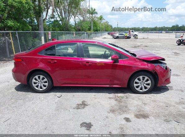 JTDEPMAE5NJ210484 2022 TOYOTA LL Red Widok wnętrza z tyłu