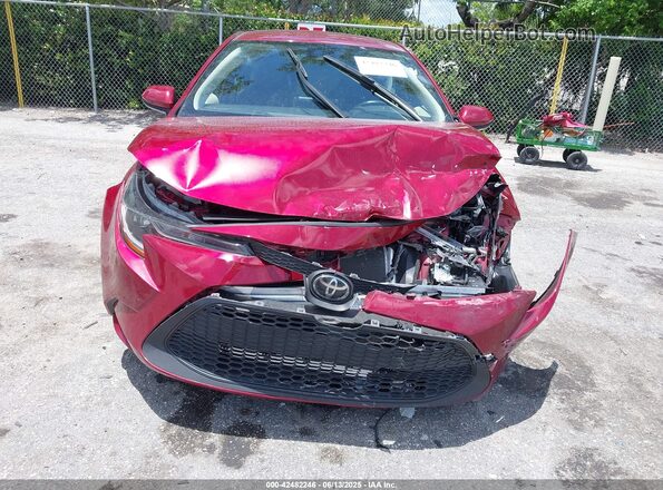 JTDEPMAE5NJ210484 2022 TOYOTA LL Red Widok zestawu wskaźników