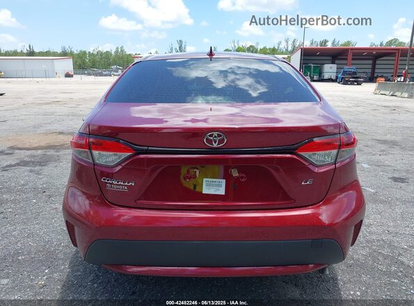 JTDEPMAE5NJ210484 2022 TOYOTA LL Red 