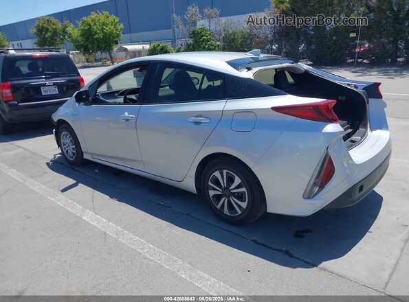 JTDKARFP8J3088794 2018 TOYOTA PRIUS PRIME Silver Tył lewy