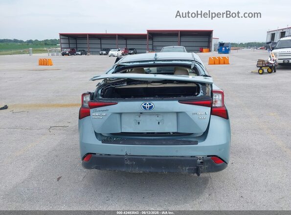 JTDL9MFU8M3022756 2021 TOYOTA LE Light Blue 