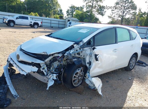 JTDZN3EU8HJ068395 2017 TOYOTA PRIUS V Белый 