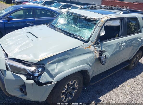 JTERU5JR8P6137471 2023 TOYOTA 4RUNNER Pewter Vista del cuadro de instrumentos