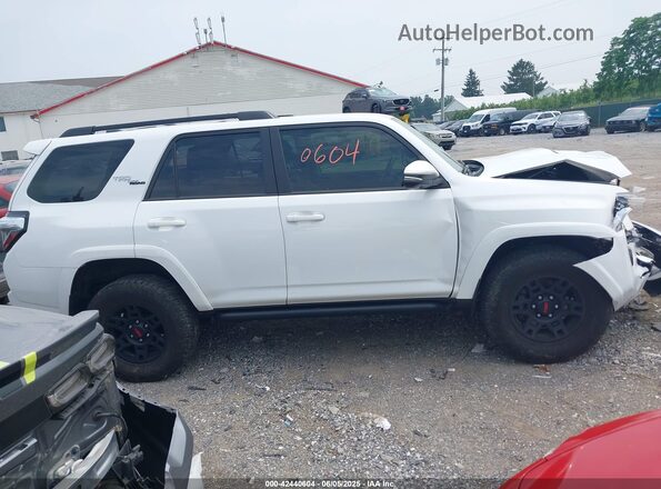 JTERU5JR8P6159308 2023 TOYOTA 4RUNNER White Widok wnętrza z tyłu