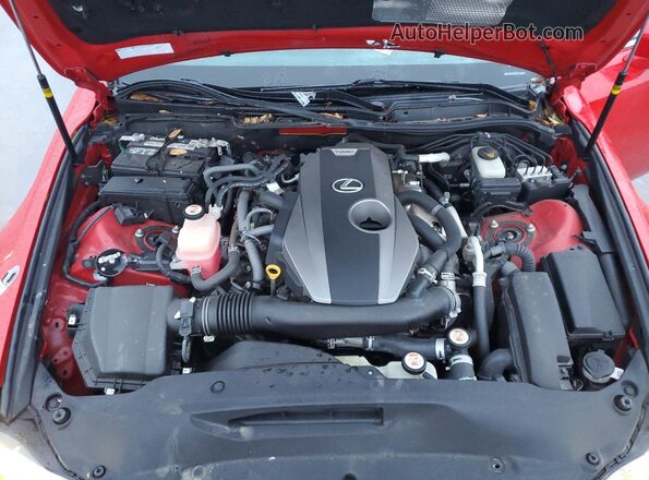 JTHBA1D28H5040413 2017 LEXUS IS Red 