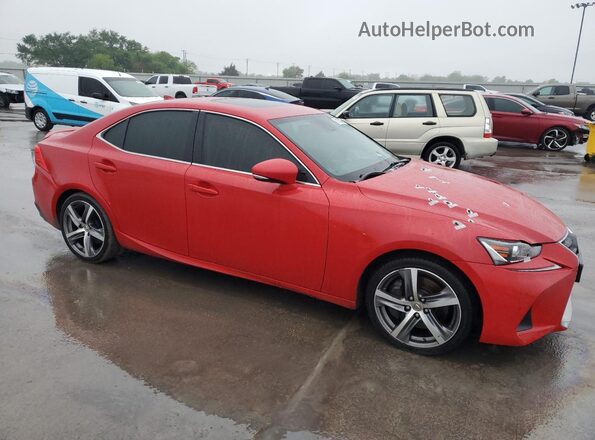 JTHBA1D28H5040413 2017 LEXUS IS Red 