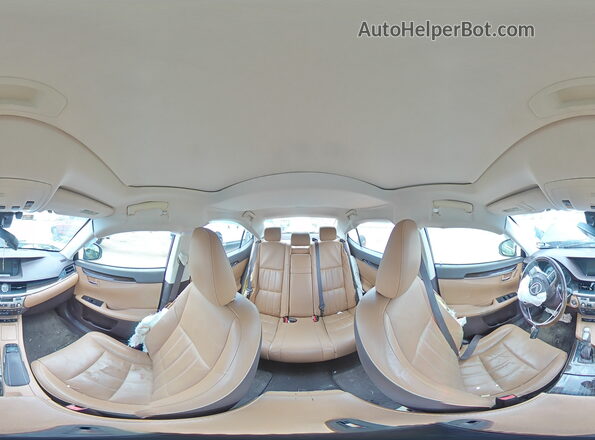 JTHBK1GG4G2228107 2016 LEXUS ES Серый 