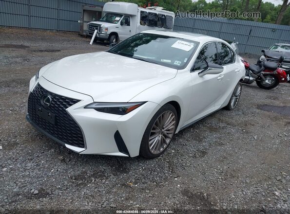 JTHD81F21P5050734 2023 LEXUS IS 300 White Vista tres cuartos delantera izquierda
