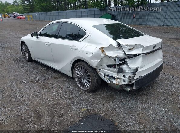 JTHD81F21P5050734 2023 LEXUS IS 300 White Trasero izquierdo