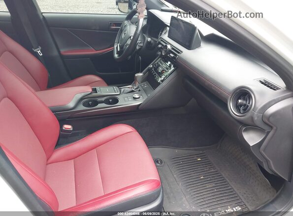 JTHD81F21P5050734 2023 LEXUS IS 300 White Vista interior delantera