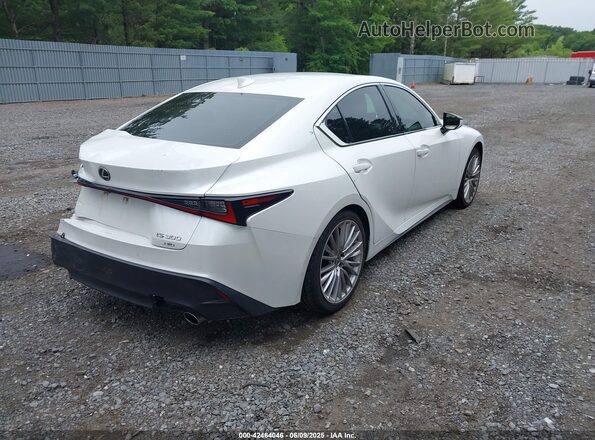 JTHD81F21P5050734 2023 LEXUS IS 300 White Trasero derecho