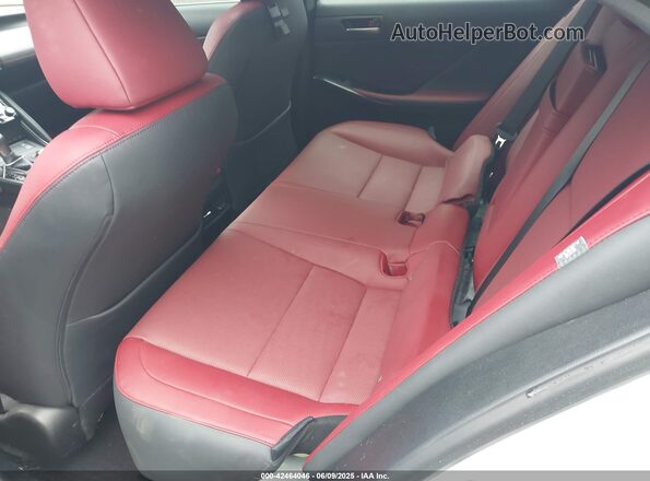 JTHD81F21P5050734 2023 LEXUS IS 300 White Vista de la etiqueta del VIN