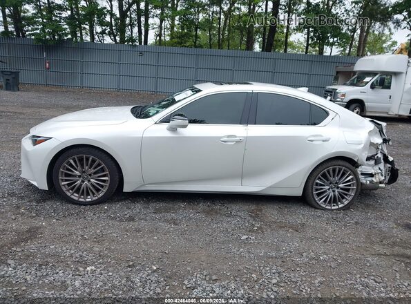 JTHD81F21P5050734 2023 LEXUS IS 300 White Vista interior de 360 grados