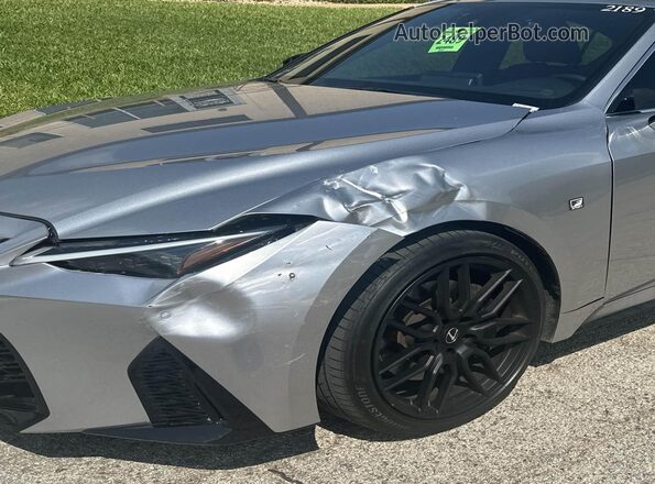 JTHGZ1B21P5071146 2023 LEXUS IS 350 Серебряный Передняя левая четверть