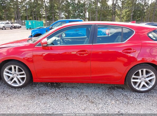 JTHKD5BHXG2264904 2016 LEXUS CT 200H Красный Панорамный вид салона 360°
