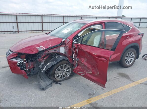 JTJDARDZXL2235863 2020 LEXUS NX 300 Red Vista tres cuartos delantera izquierda