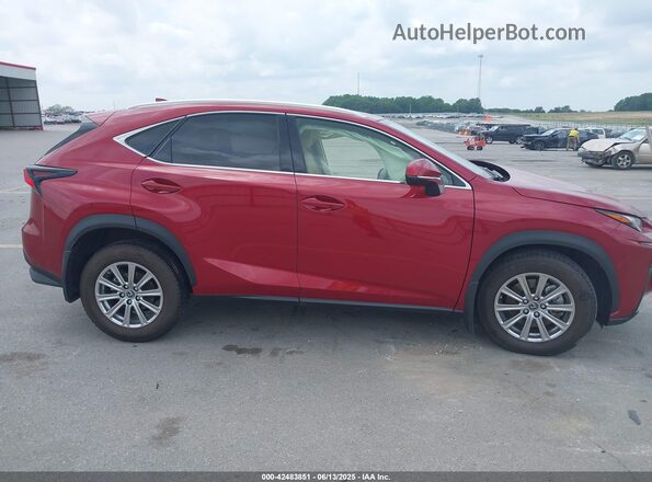 JTJDARDZXL2235863 2020 LEXUS NX 300 Red Vista del cuadro de instrumentos