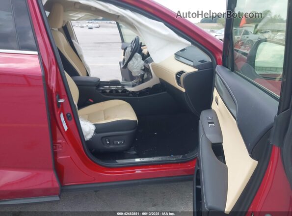 JTJDARDZXL2235863 2020 LEXUS NX 300 Red Vista interior delantera