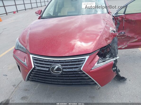 JTJDARDZXL2235863 2020 LEXUS NX 300 Red Vista del salpicadero