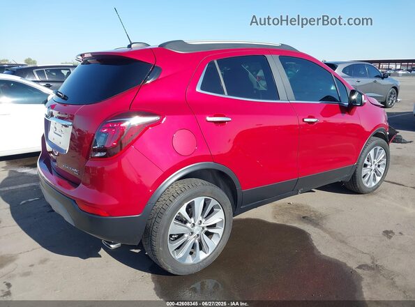 KL4CJESB2KB924673 2019 BUICK ENCORE Red Հետևի աջ