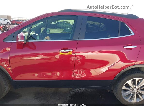 KL4CJESB2KB924673 2019 BUICK ENCORE Red Սալոնի 360 աստիճան տեսք