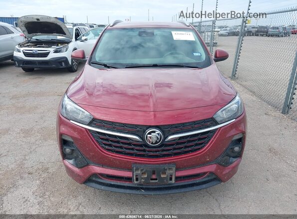 KL4MMDS25NB014137 2022 BUICK ENCORE Red 