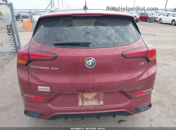 KL4MMDS25NB014137 2022 BUICK ENCORE Red 