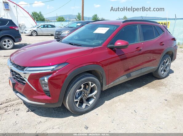 KL77LHEPXSC247132 2025 CHEVROLET TRAX Red 