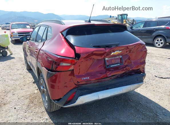 KL77LHEPXSC247132 2025 CHEVROLET TRAX Red 