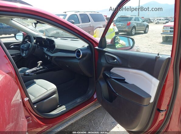 KL77LHEPXSC247132 2025 CHEVROLET TRAX Red 