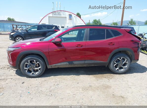 KL77LHEPXSC247132 2025 CHEVROLET TRAX Red 
