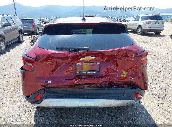 KL77LHEPXSC247132 2025 CHEVROLET TRAX Red 