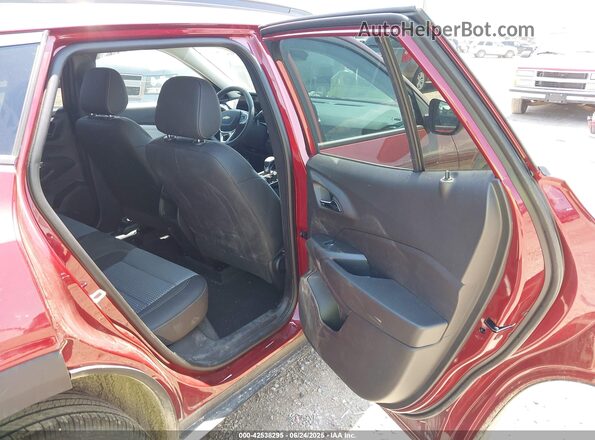 KL77LHEPXSC247132 2025 CHEVROLET TRAX Red 