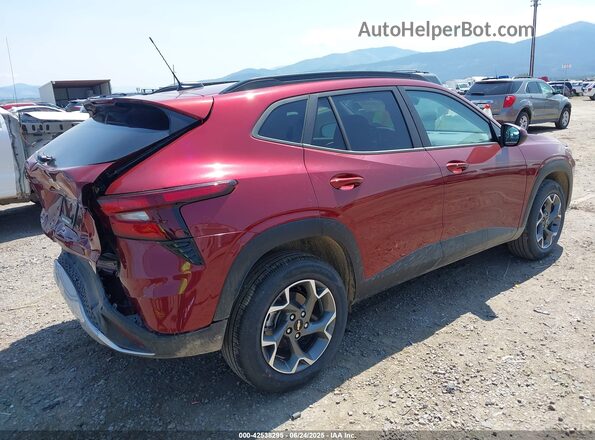 KL77LHEPXSC247132 2025 CHEVROLET TRAX Red 