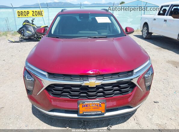 KL77LHEPXSC247132 2025 CHEVROLET TRAX Red 