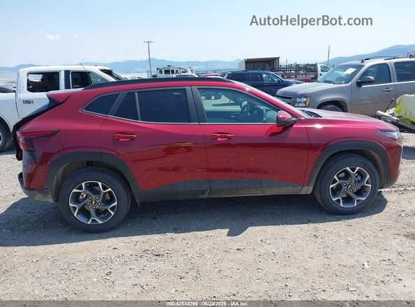 KL77LHEPXSC247132 2025 CHEVROLET TRAX Red 