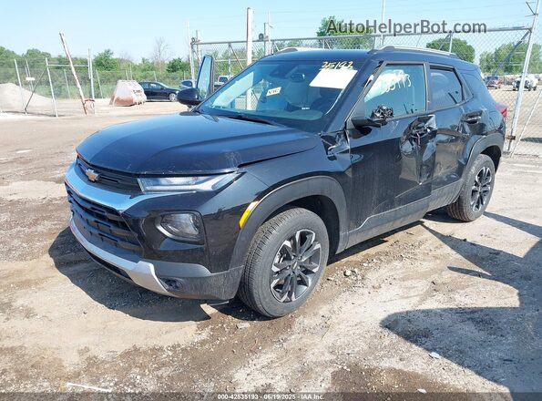 KL79MRSL6MB121226 2021 CHEVROLET TRAILBLAZER Черный Передняя левая четверть