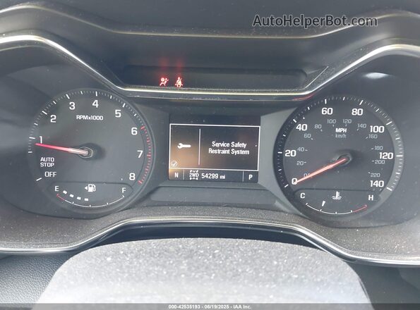KL79MRSL6MB121226 2021 CHEVROLET TRAILBLAZER Черный Вид задних сидений