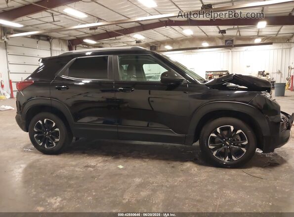 KL79MRSL8MB177927 2021 CHEVROLET TRAILBLAZER Black Widok wnętrza z tyłu